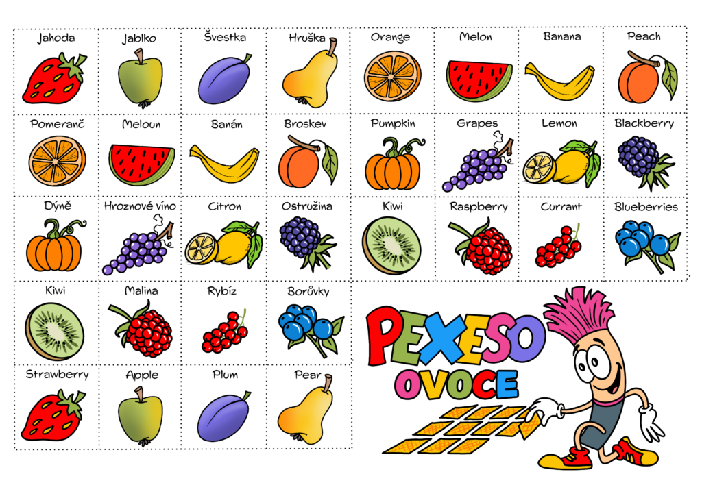 Anglické pexeso